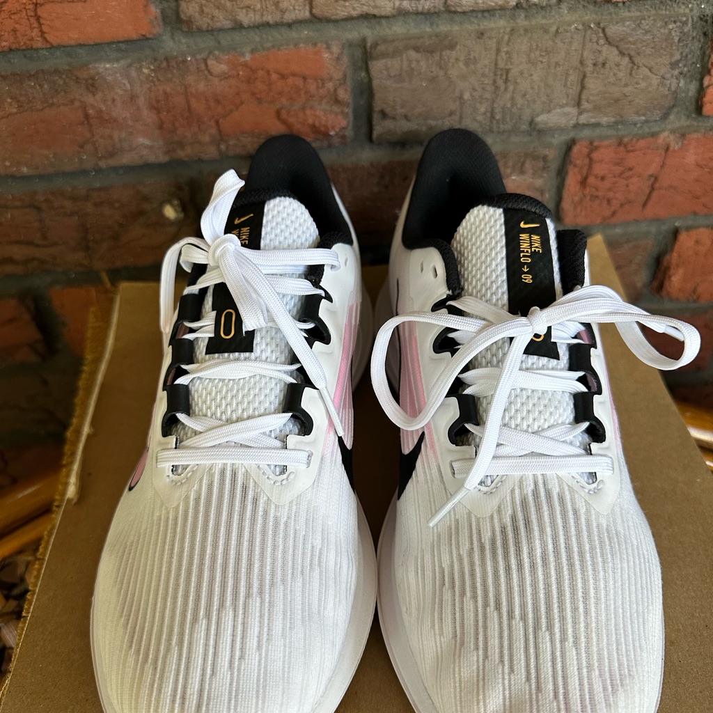 Nike White And Pink Athletic Sneakers